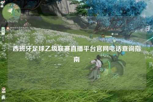 西班牙足球乙级联赛直播平台官网电话查询指南