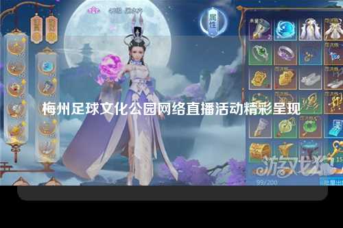 梅州足球文化公园网络直播活动精彩呈现