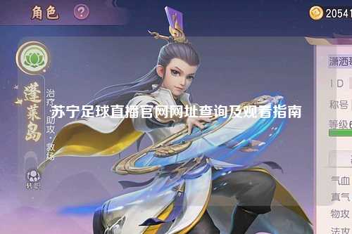 苏宁足球直播官网网址查询及观看指南